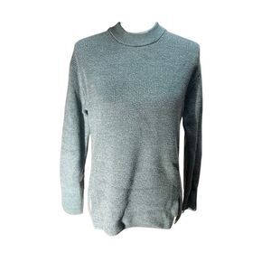 Lululemon Heathered Tidewater Teal Crewneck Sweater S4